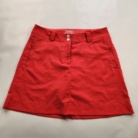 Nike Pants - Nike Women's Pink Golf Skort Athletic Shorts Dri-Fit